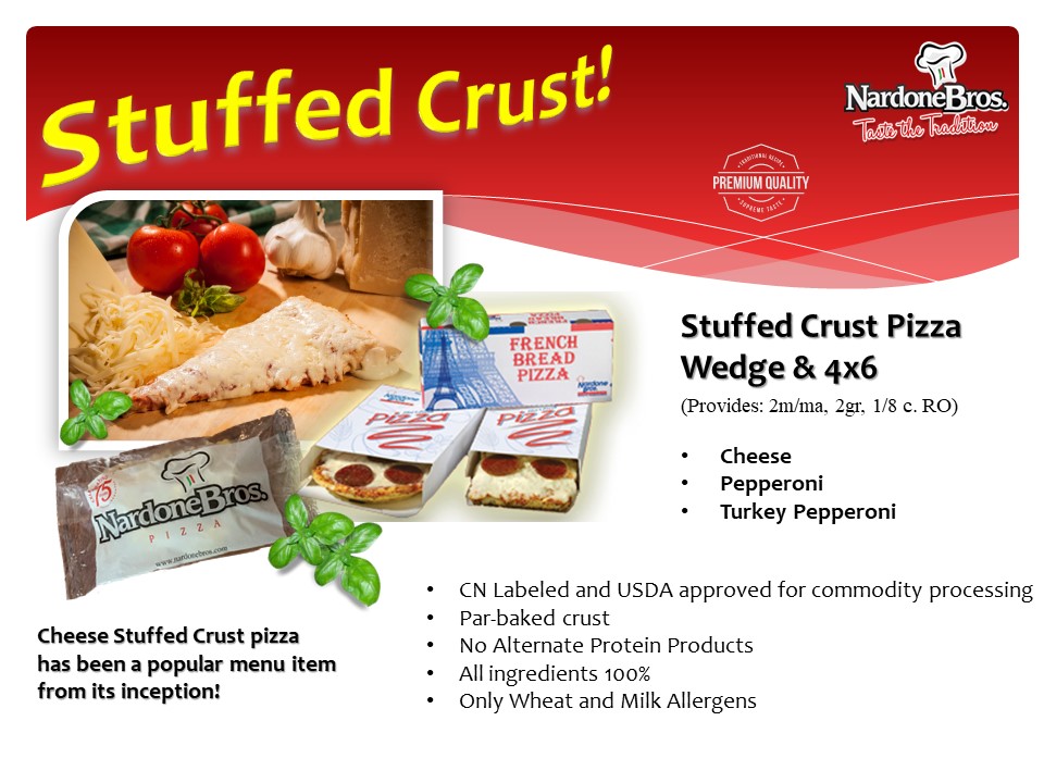 2 Stuffed-Crust